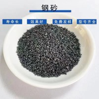 金屬磨料鑄鋼砂，菱角鋼砂的作用是噴砂拋光除銹
